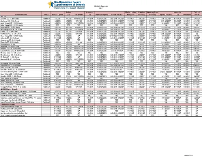 2026–2027 Calendar · Page 2