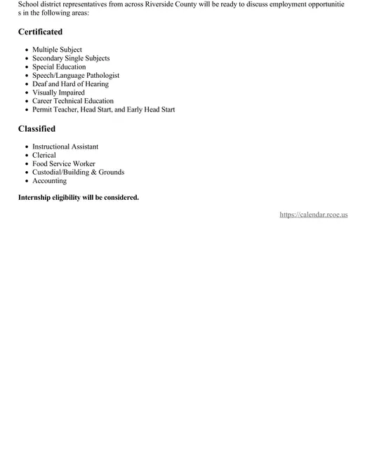 Riverside County Office of Education 2026 Academic Calendar Page 7