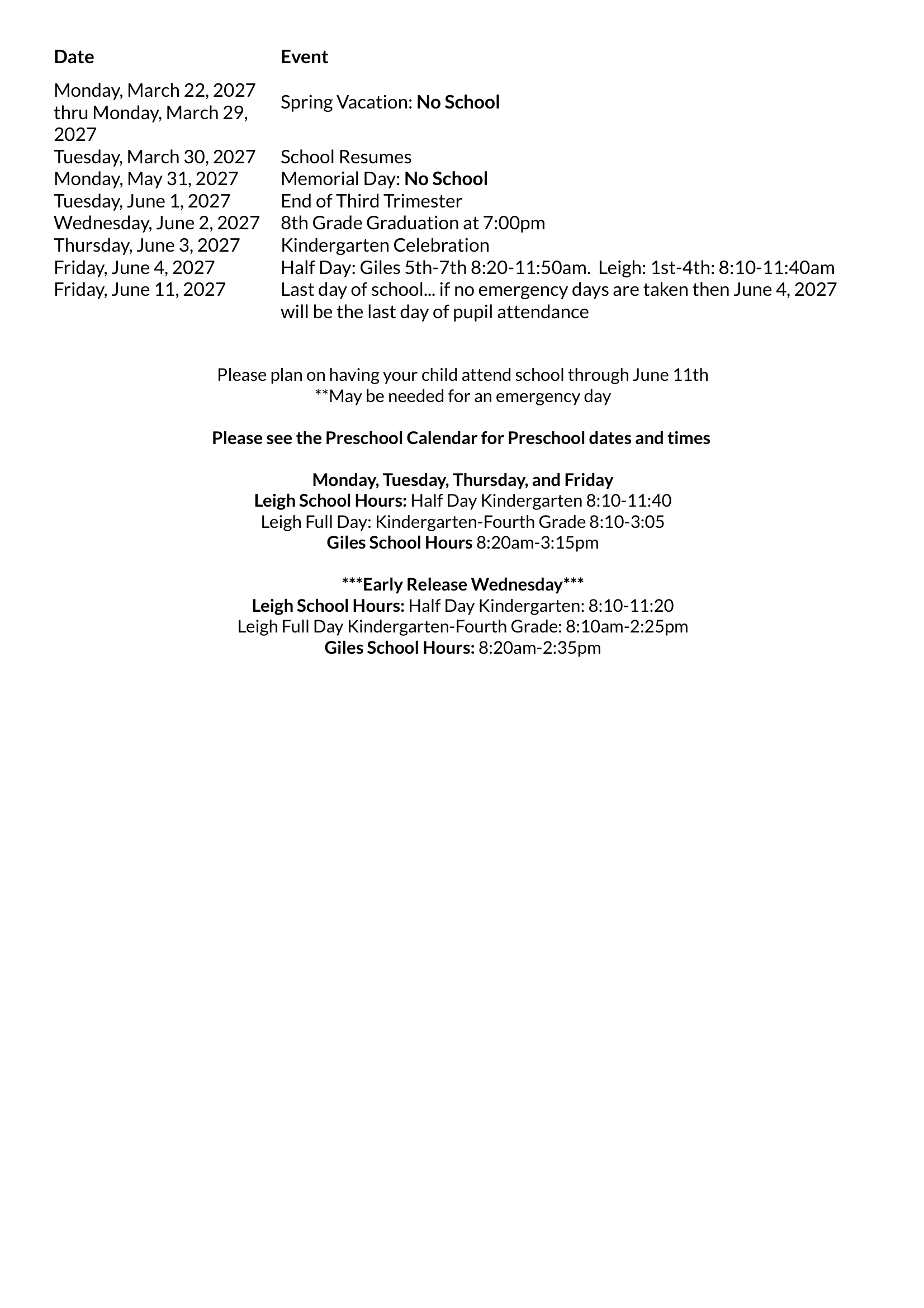 2026–2027 Calendar · Page 2