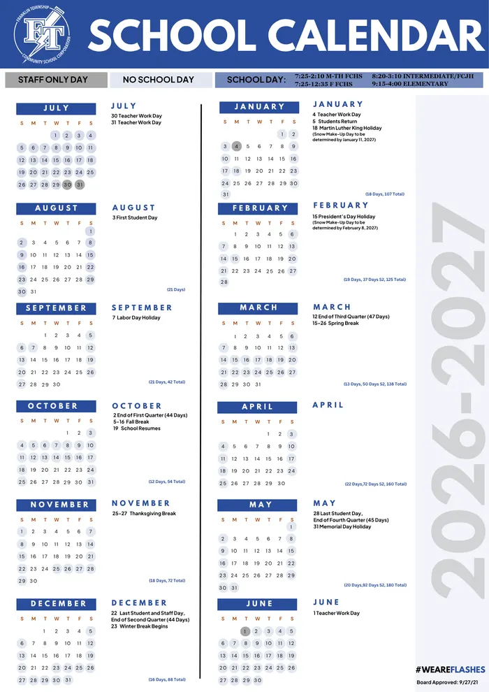 2026–2027 Calendar · Page 2