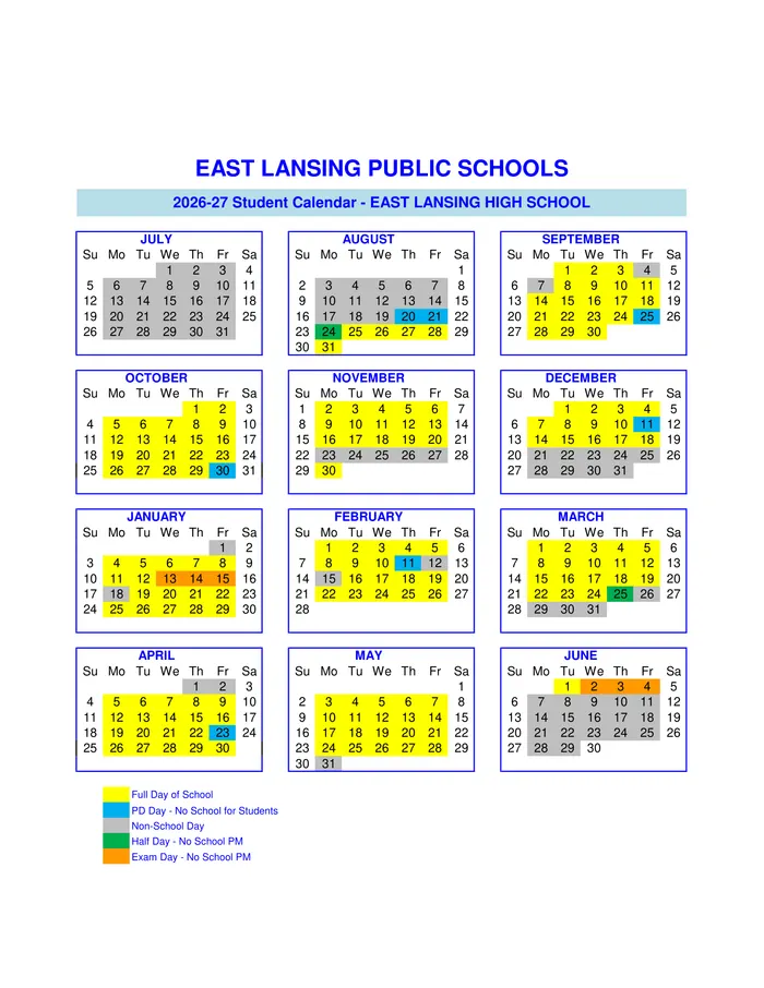 2026–2027 Calendar · Page 5