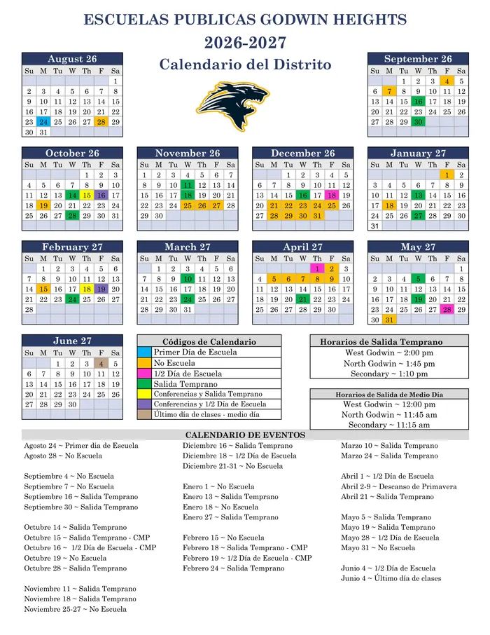 2026–2027 Calendar · Page 2