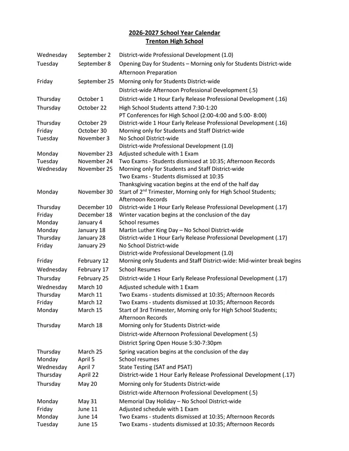 2026–2027 Calendar · Page 2