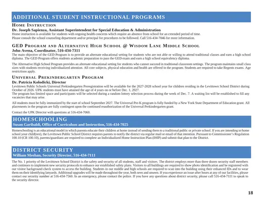 Crest Memorial School 2026–2027 Academic Calendar Page 10