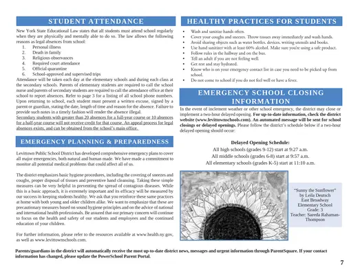 Crest Memorial School 2026–2027 Academic Calendar Page 30