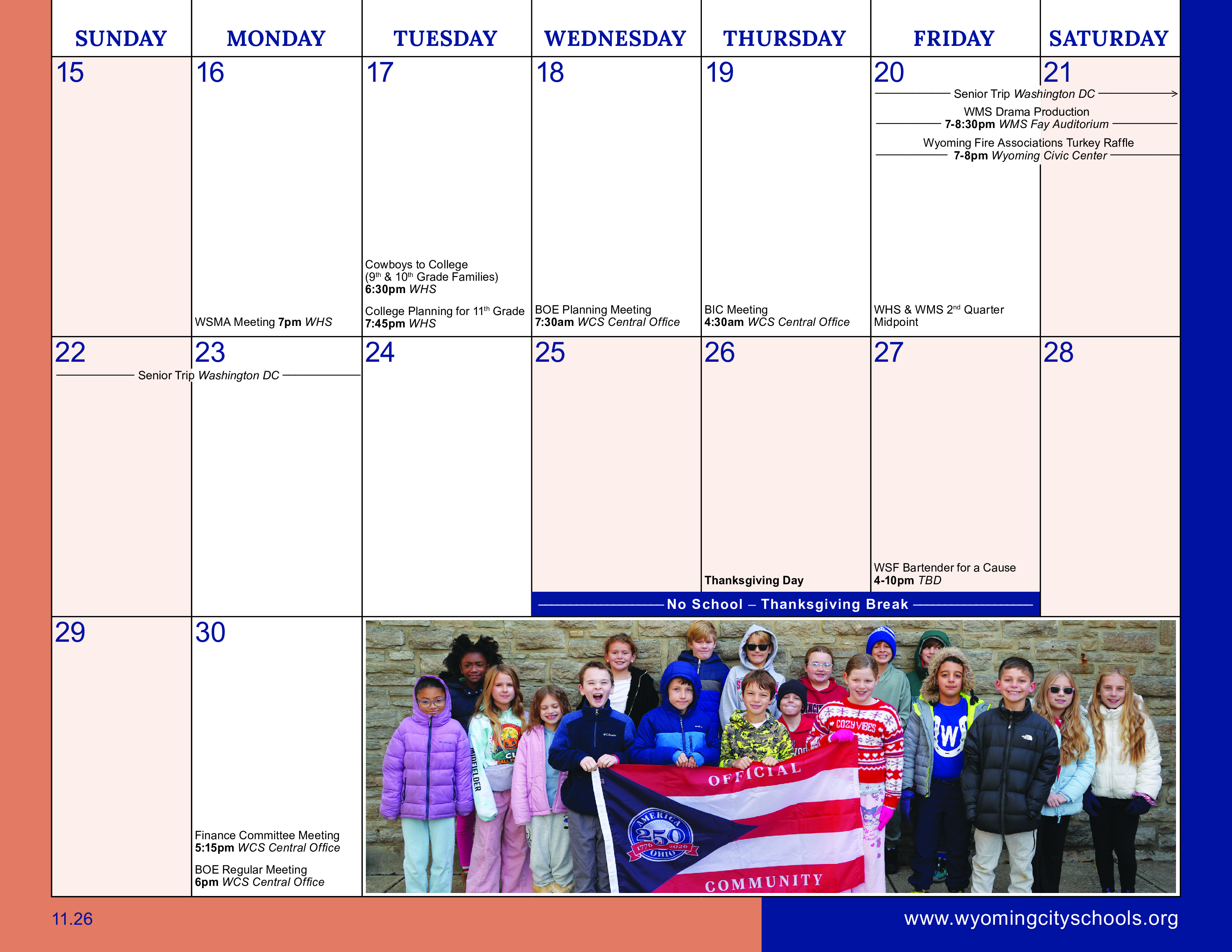 2026–2027 Calendar · Page 16