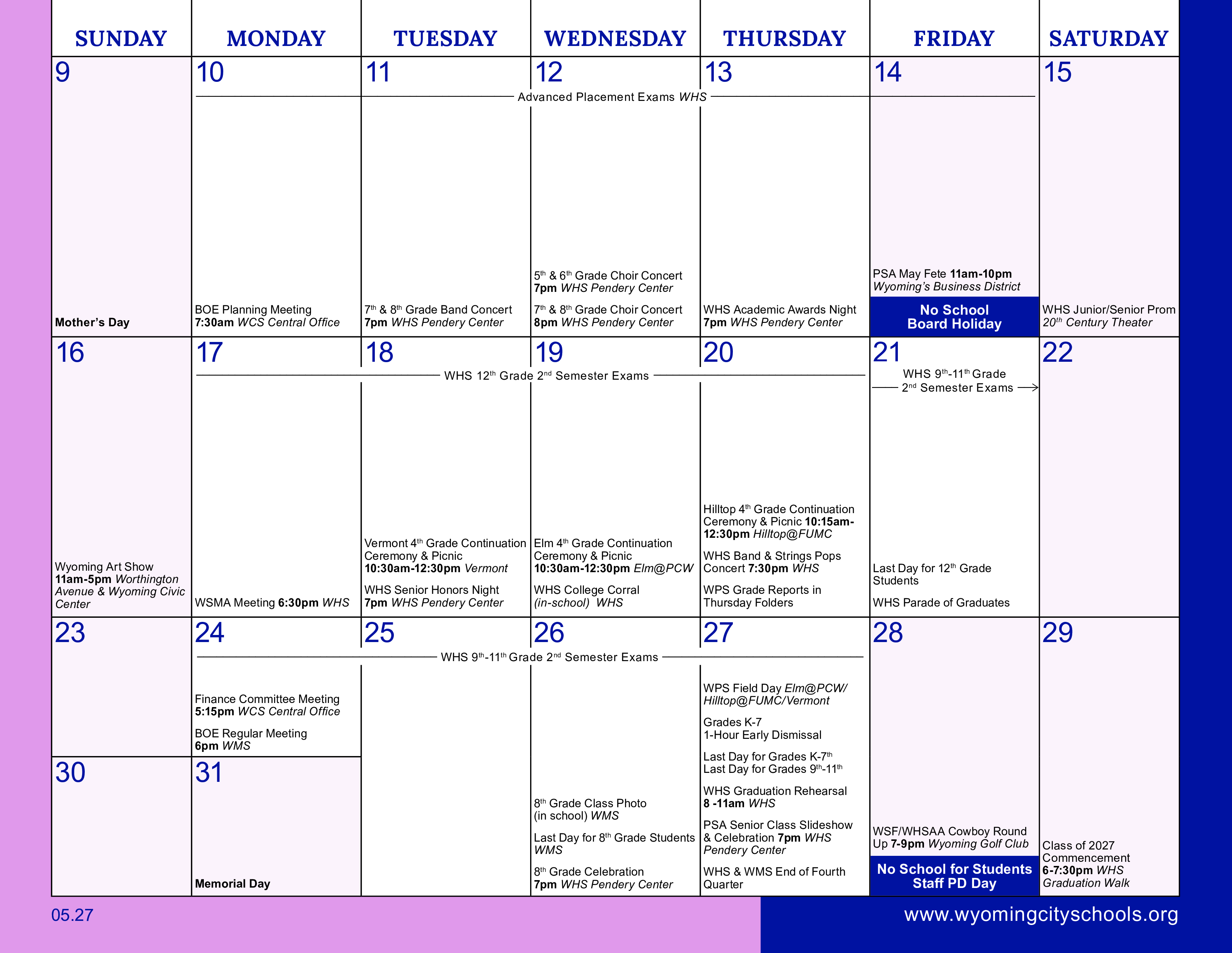 2026–2027 Calendar · Page 31