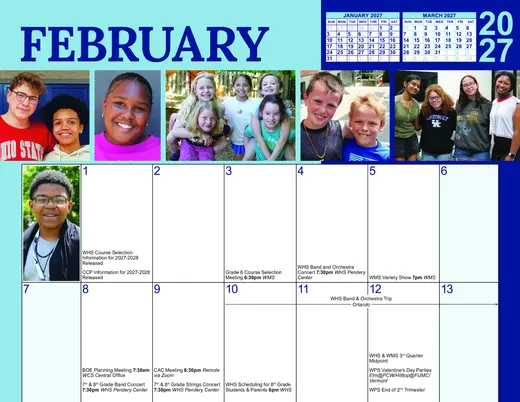Wyoming City Schools 2026–2027 Academic Calendar Page 25