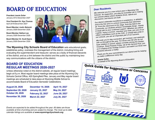 Wyoming City Schools 2026–2027 Academic Calendar Page 27
