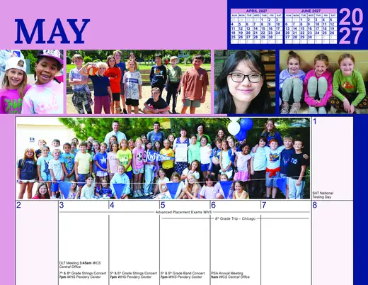 Wyoming City Schools 2026–2027 Academic Calendar Page 30