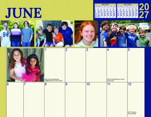 Wyoming City Schools 2026–2027 Academic Calendar Page 32