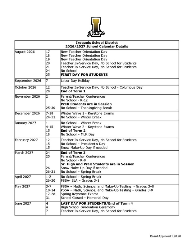 2026–2027 Calendar · Page 2