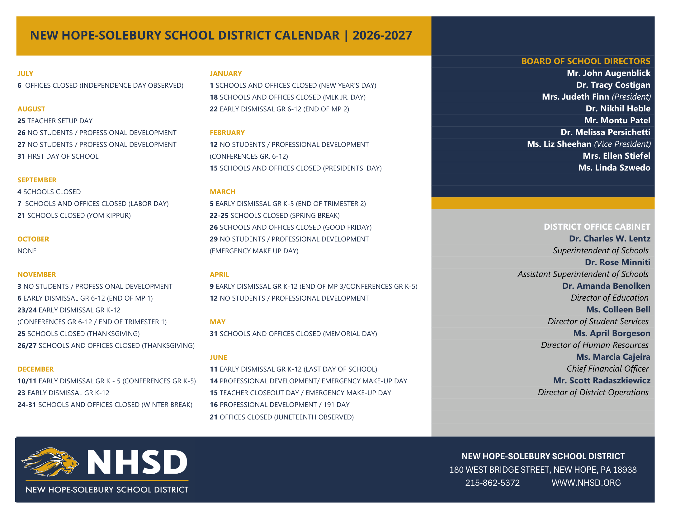2026–2027 Calendar · Page 2