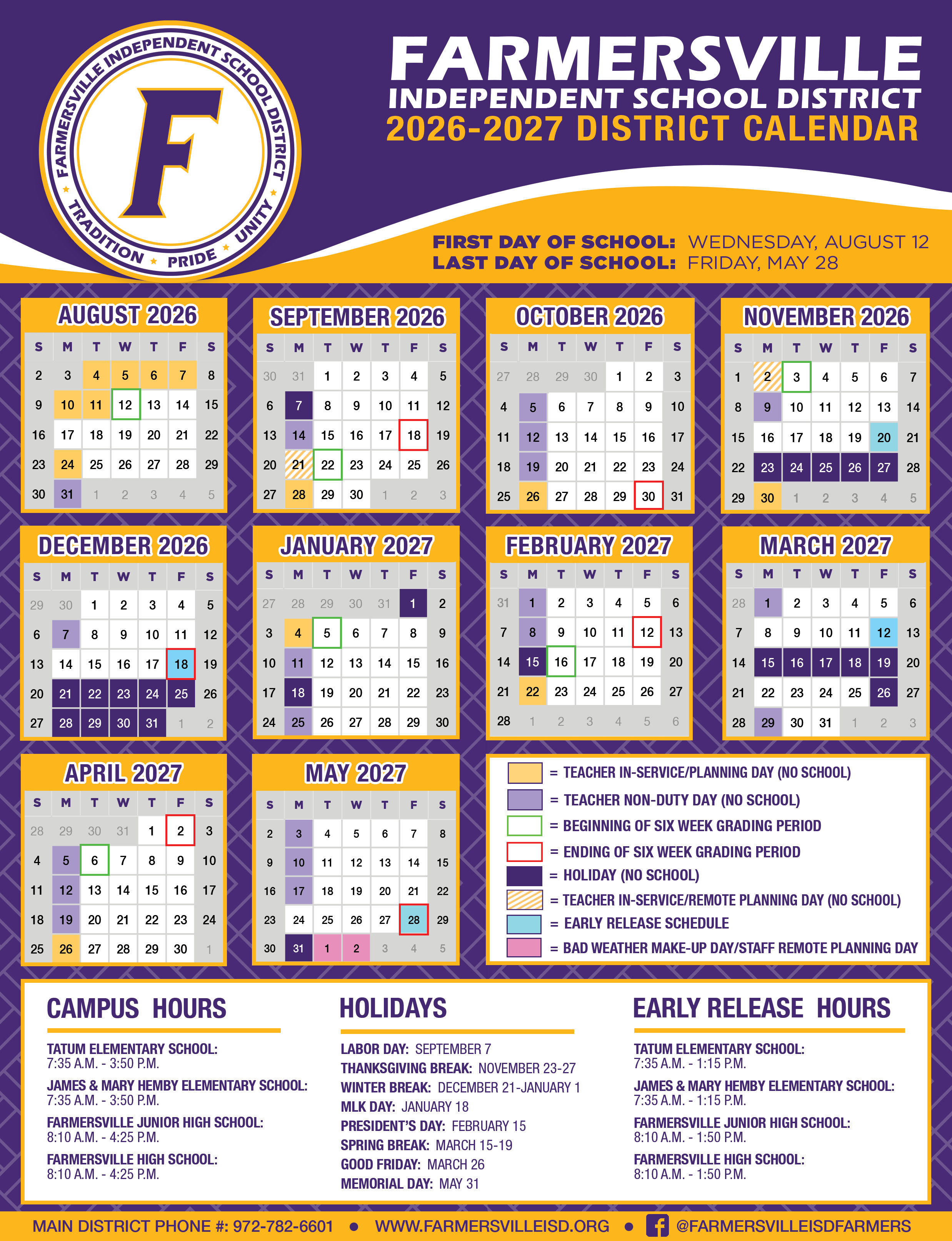 2026–2027 Calendar · Page 2