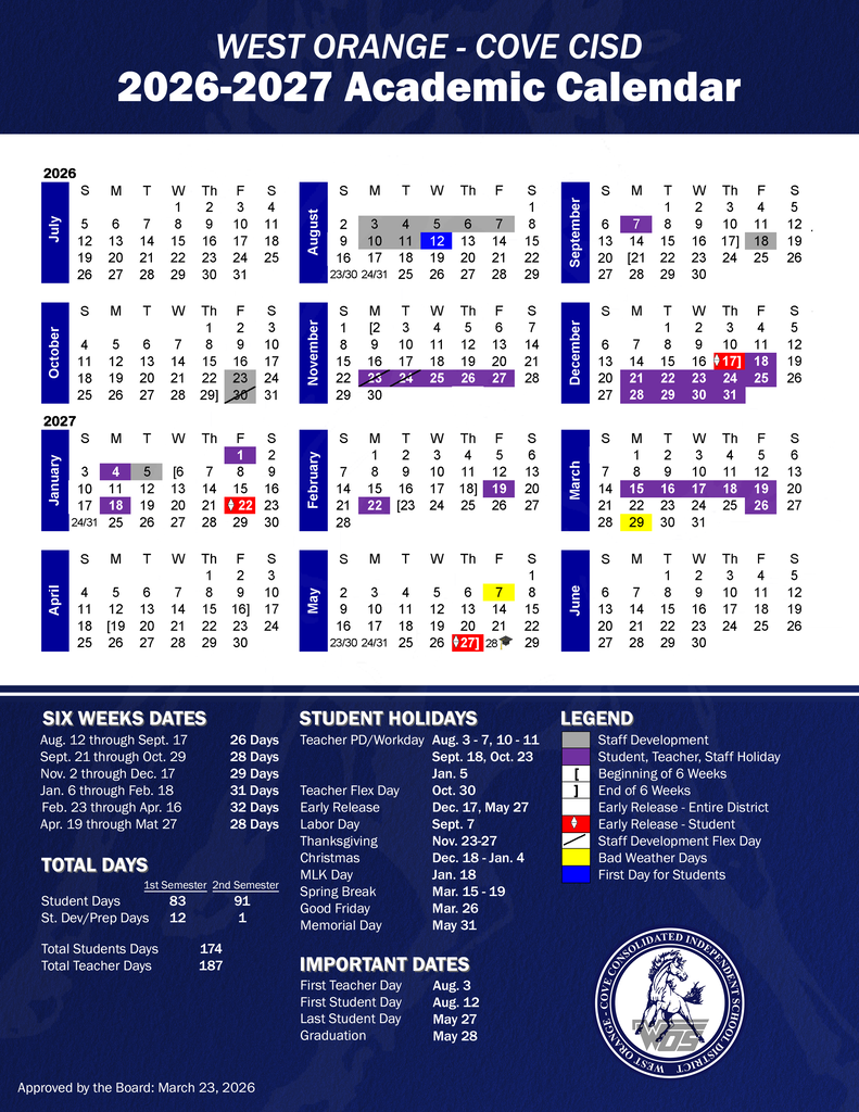 2026–2027 Calendar · Page 2