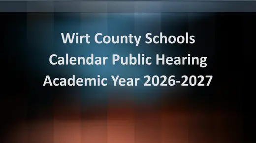 Wirt County Schools 2026–2027 Academic Calendar Page 1